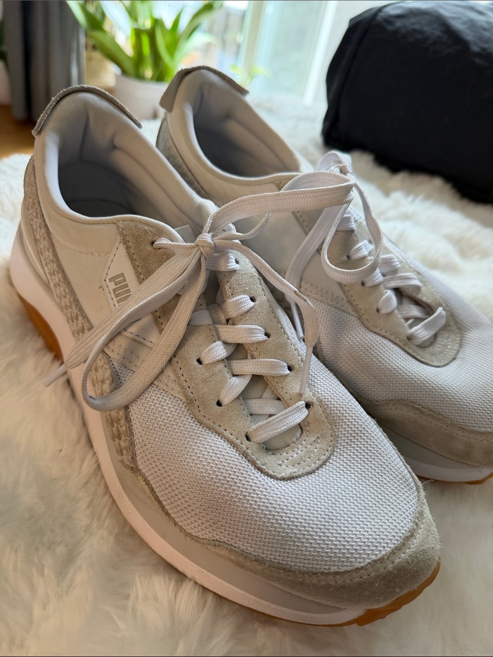 Puma Women's White Low-Top Sneakers